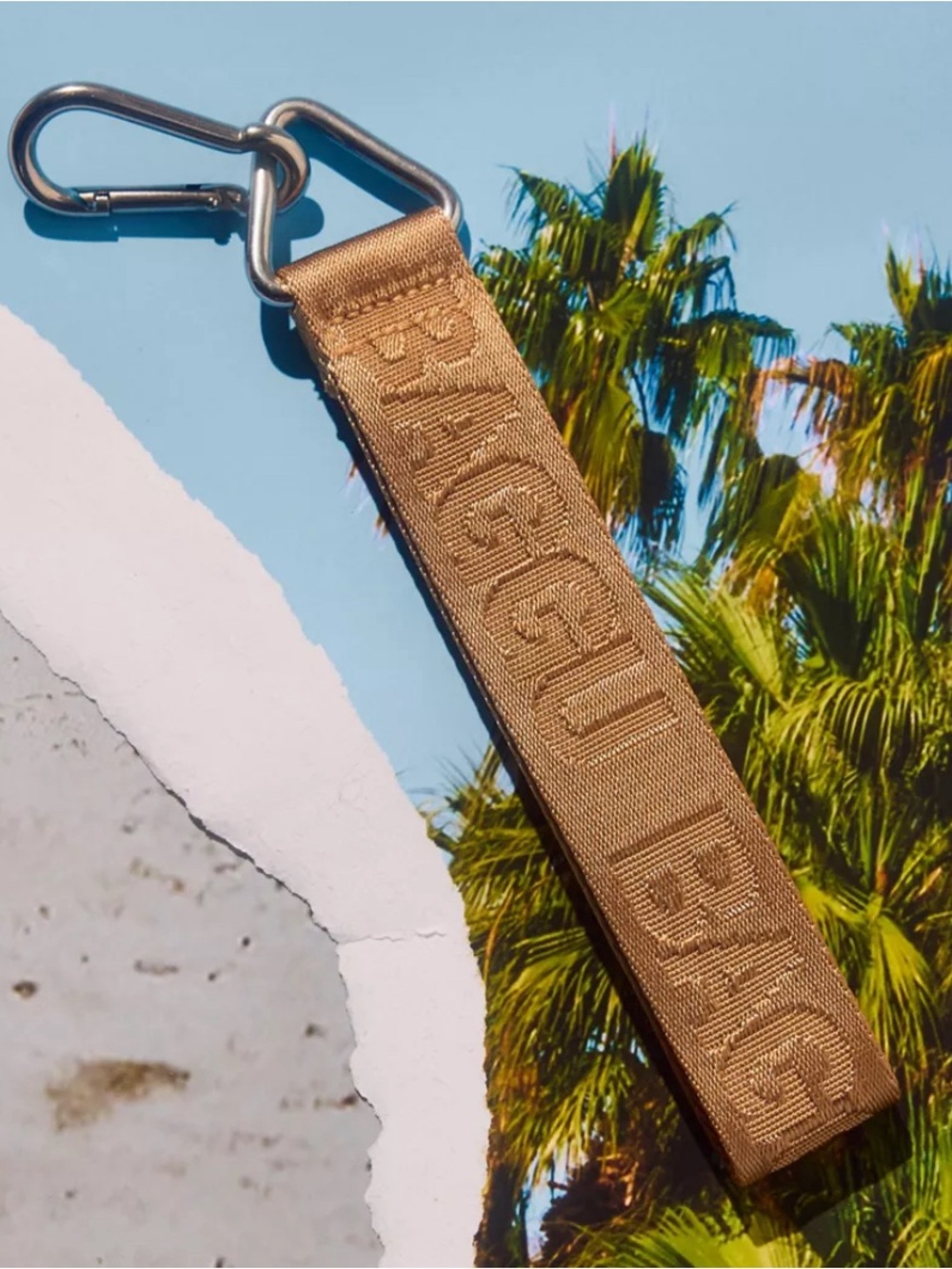 BAGGU LOGO KEYCHAIN